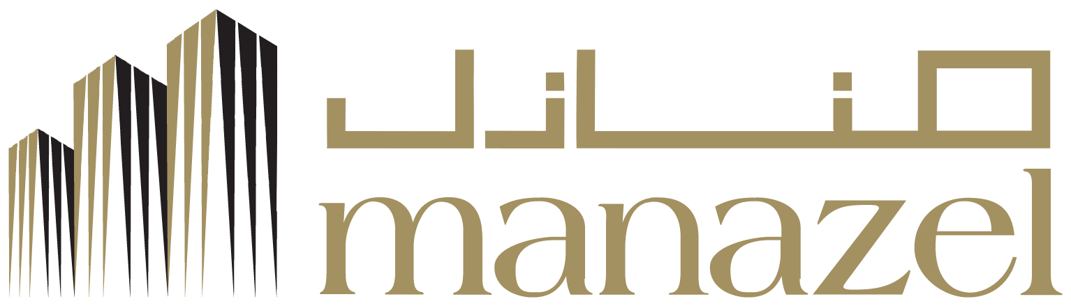 Al Reef Downtown by Manazel Real Estate logo representing a premium apartment community in Al Reef, Abu Dhabi